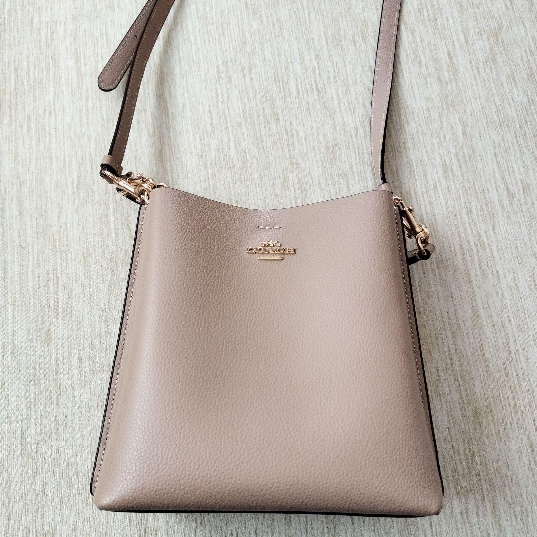 コーチ　ベージュ ショルダーバッグ