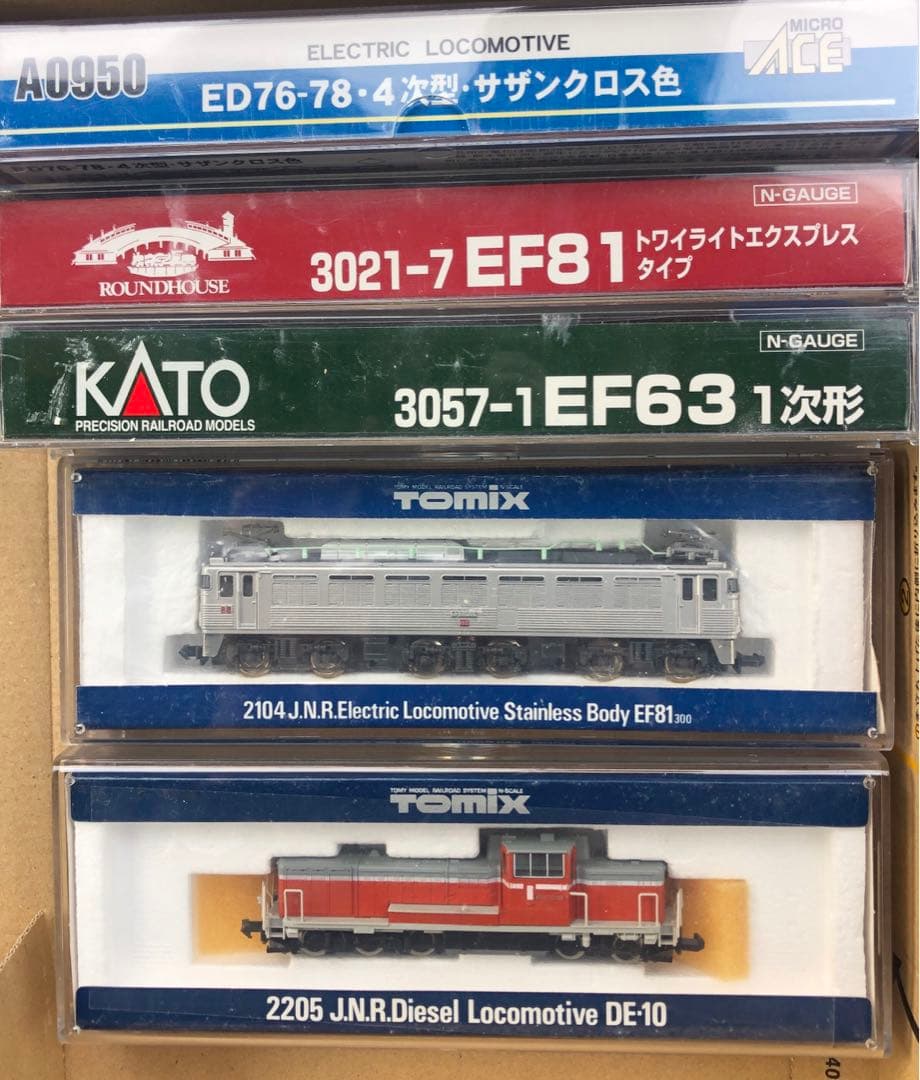 Nゲージ 鉄道模型5点 まとめ売り