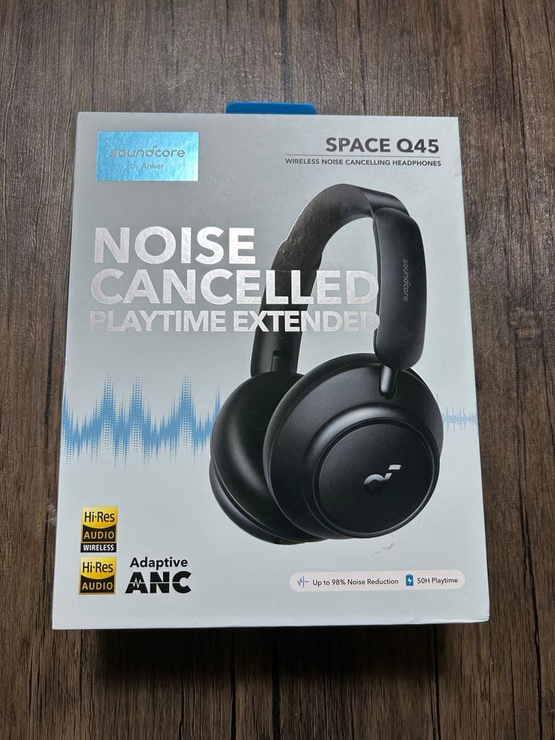 SPACE Q45 ワイヤレスヘッドホン ノイズキャンセリング