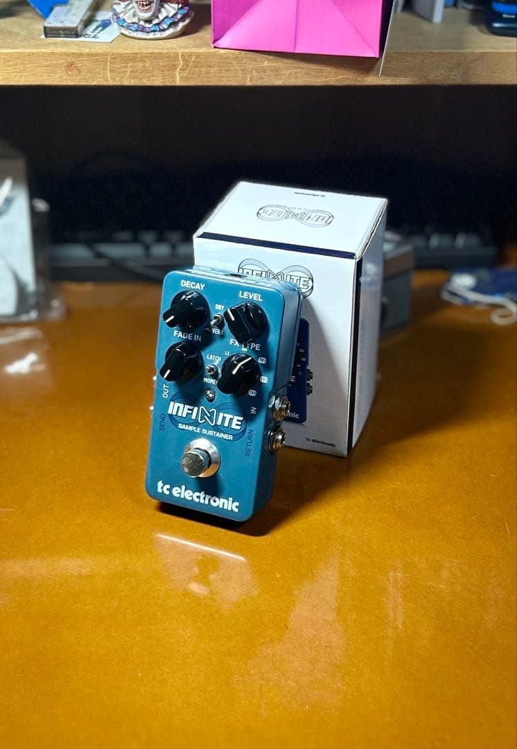 Infinite Sample Sustainer エフェクター　tc