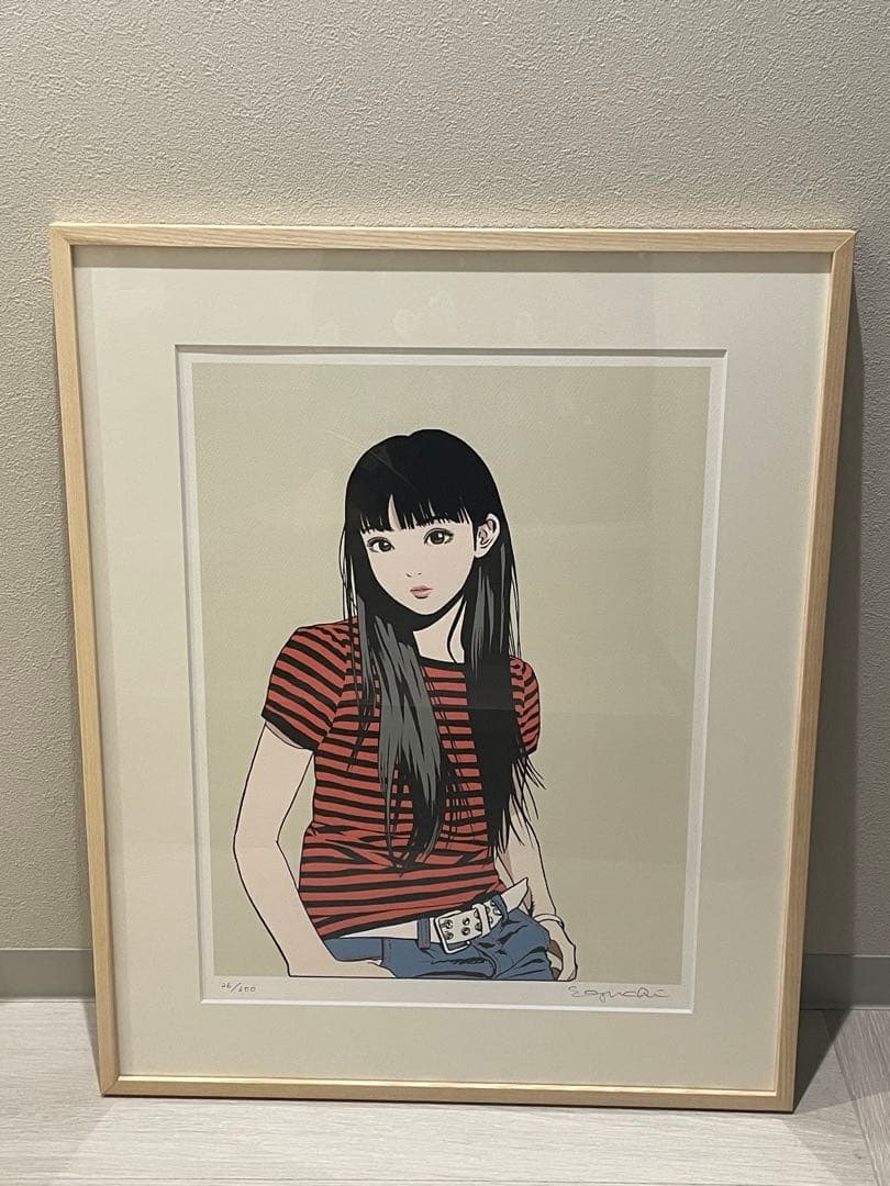 クリスマスセール！東京彼女　江口寿史　版画
