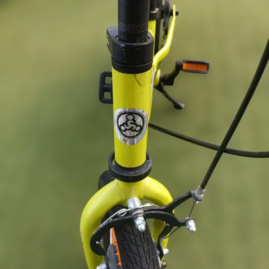 ストライダー限定色 STRIDER 14X ライムイエロー 幼児自転車