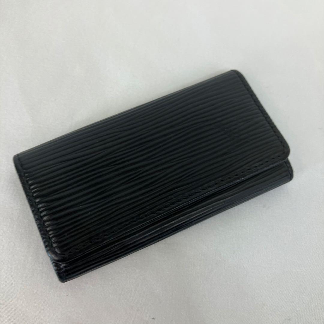 【美品】LOUISVUITTON ミュルティクレ　エピ　4連　キーケース　レザー