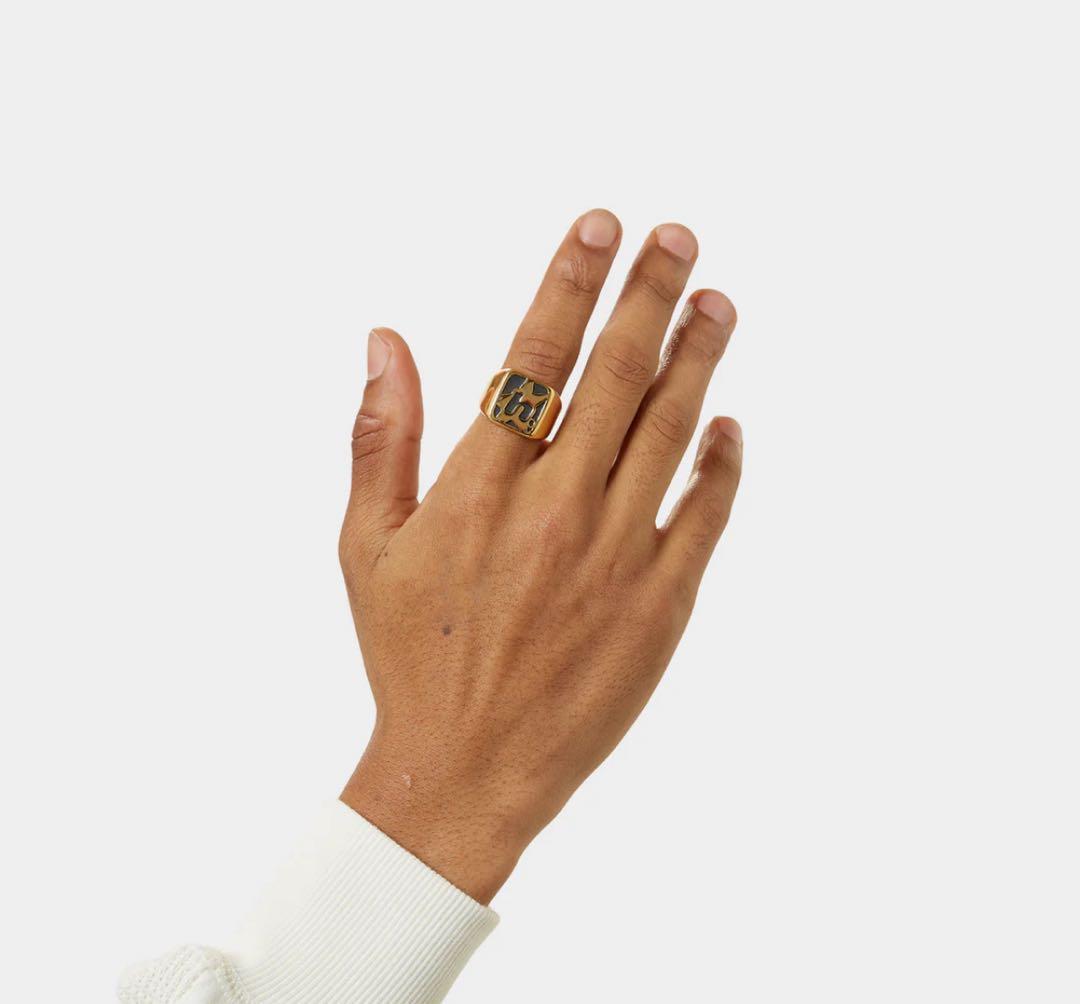 HUF H STAR RING シルバー 値下げ可能！