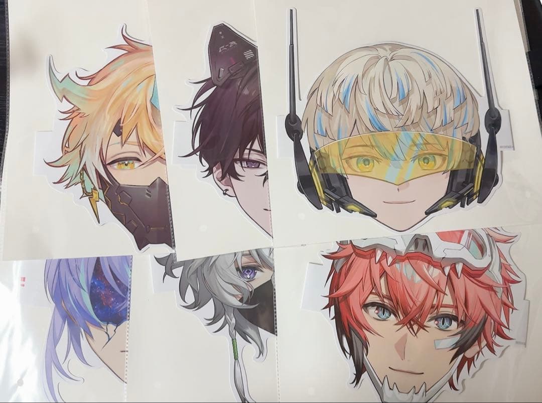 にじさんじ　AGF お面　HEROs