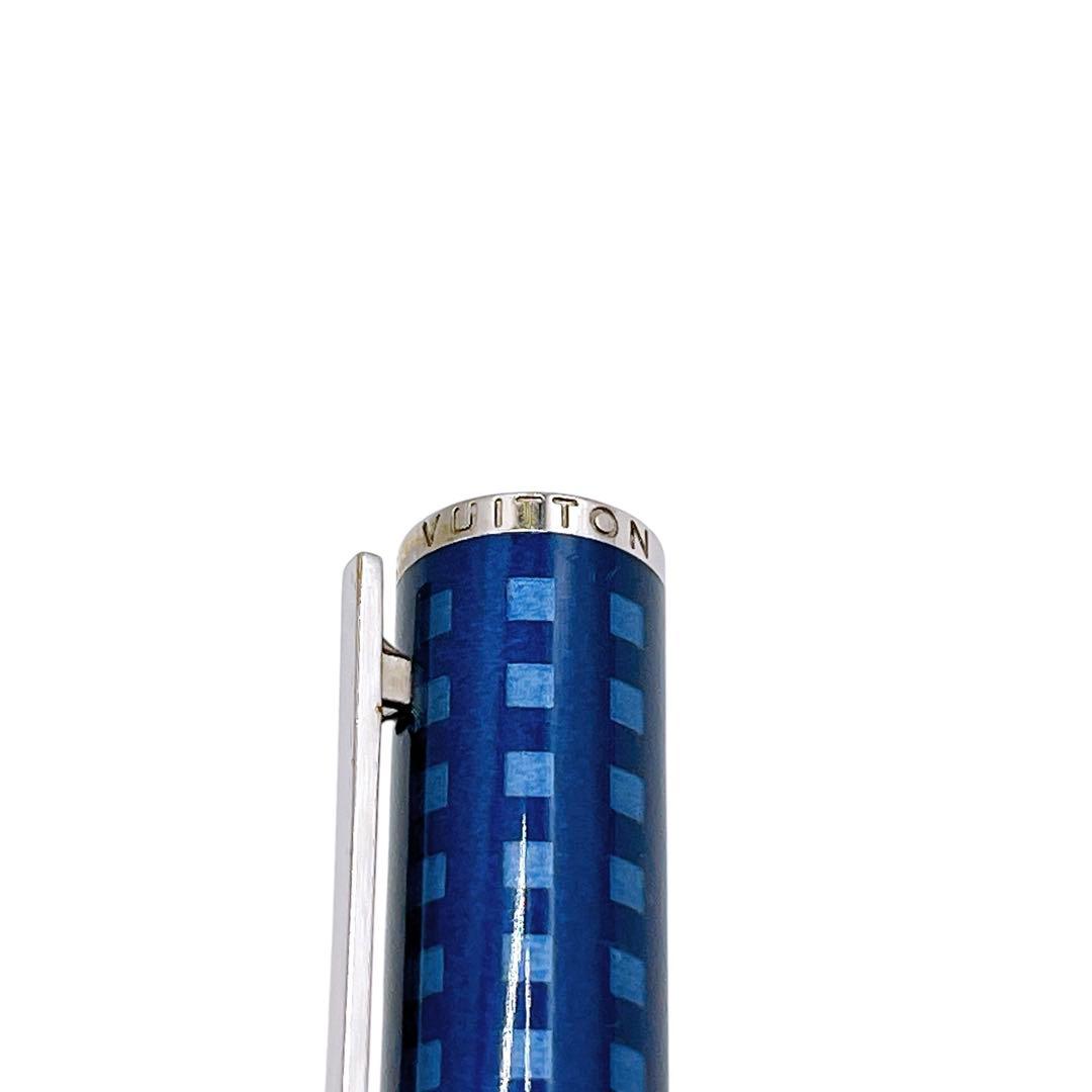 美品 ルイヴィトン N79155 ジェットラック ボールペン 青 ユニセックス