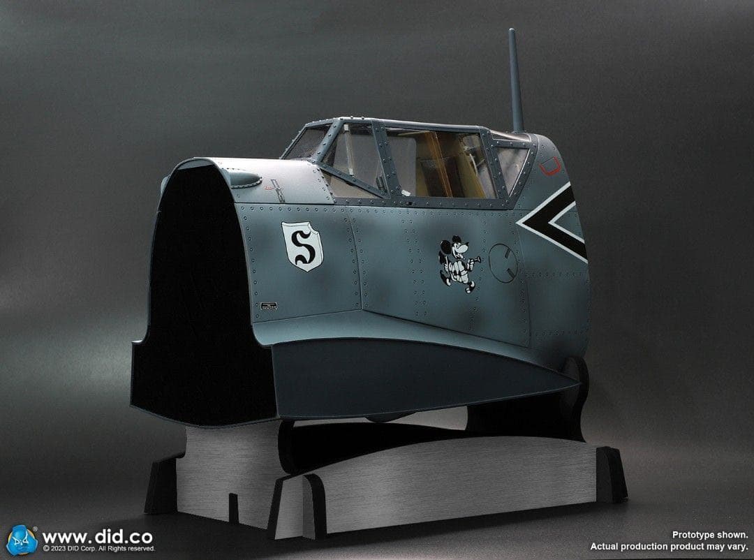 E60065BメッサーシュミットBf109WWII 1/6ドイツ軍コックピット