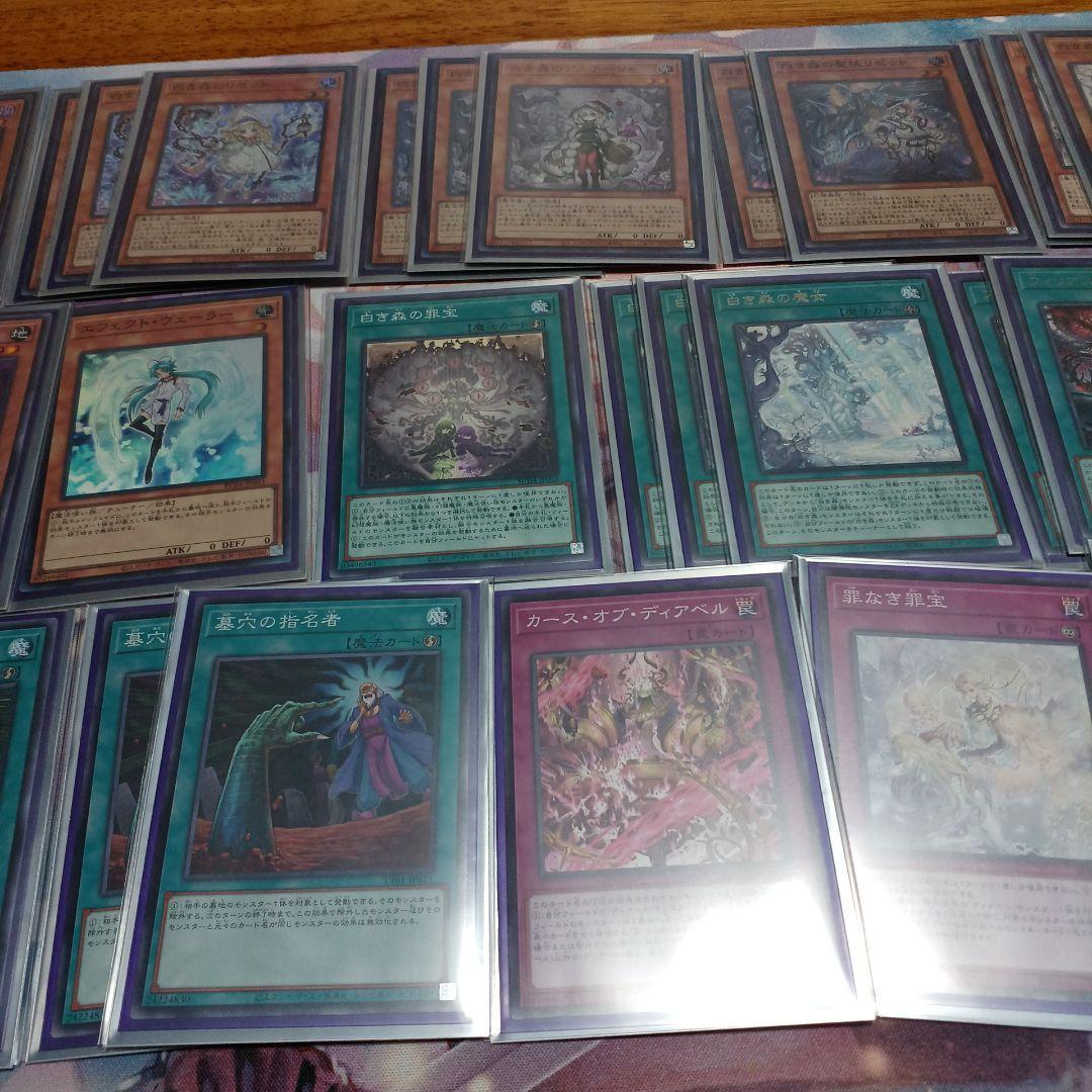 白き森ディアベル　デッキ　遊戯王