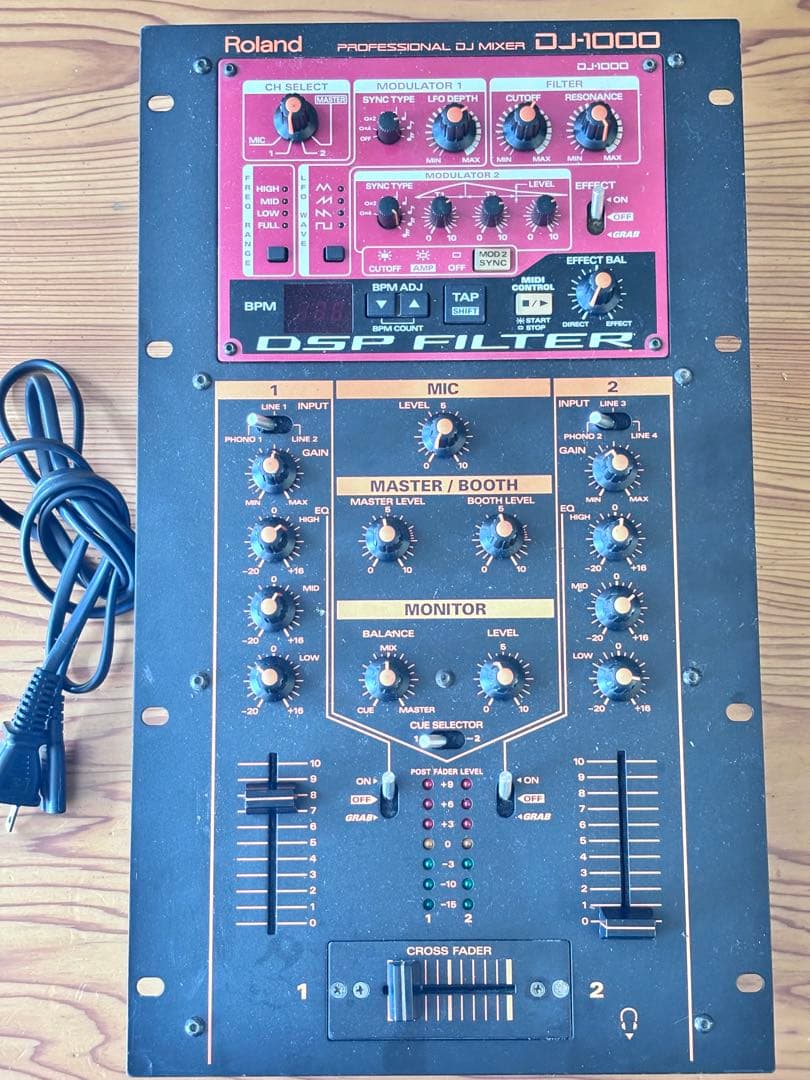 ROLAND DJ-1000 動作確認済み　送料込み　DJミキサー