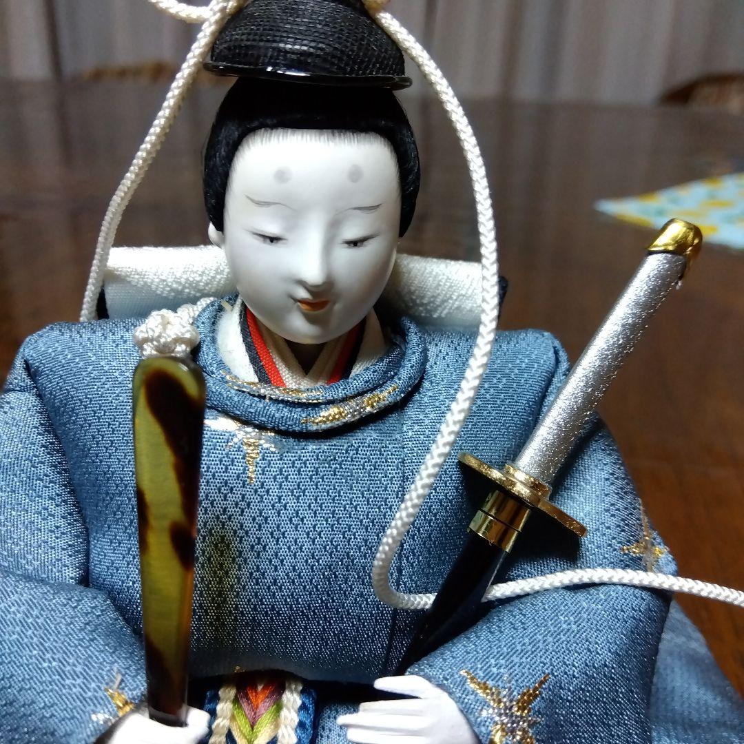 雛人形 伝統的な雛祭り用　江戸雛　市川豊玉作