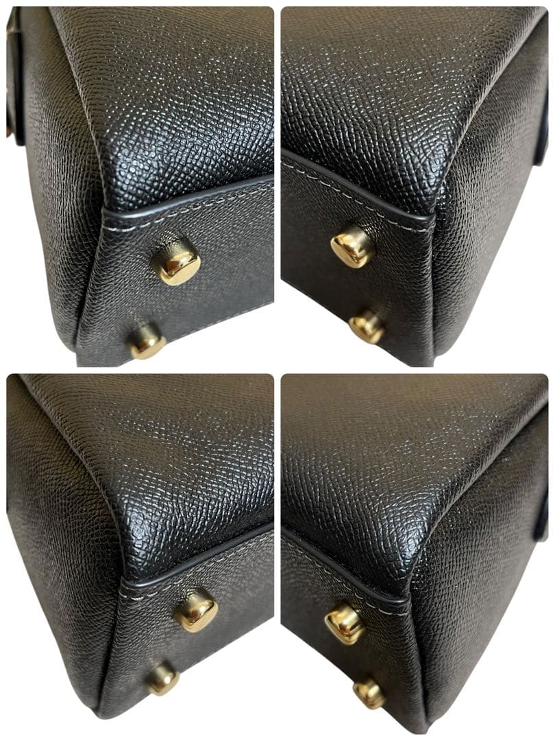 極美品✨コーチ COACH 2WAY レザー ハンドバッグ ショルダーバッグ