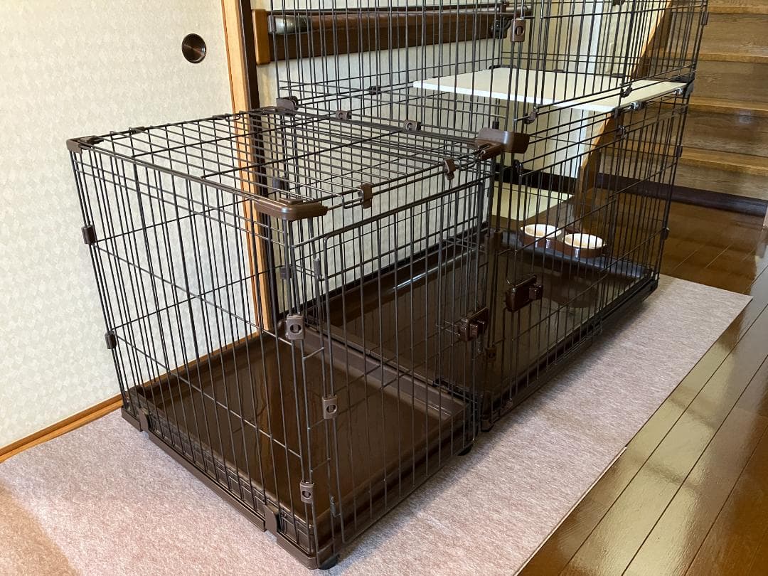 【手渡し限定】アイリスオーヤマ　コンビネーションサークル　猫用ケージ