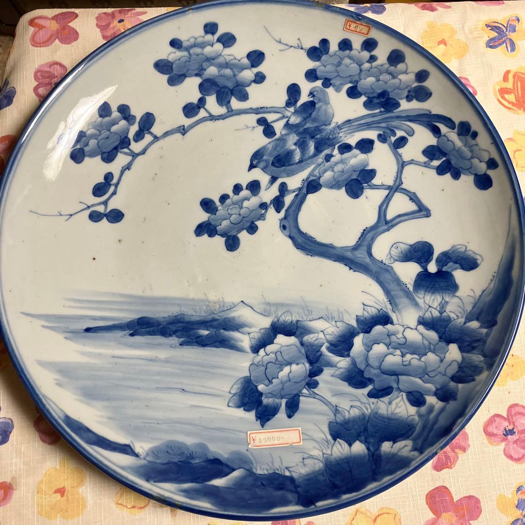 骨董品　大皿