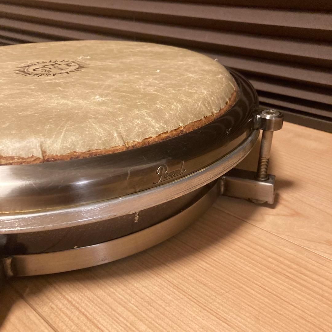 Pearl Travel Conga パール トラベルコンガ 2個 ケース付き