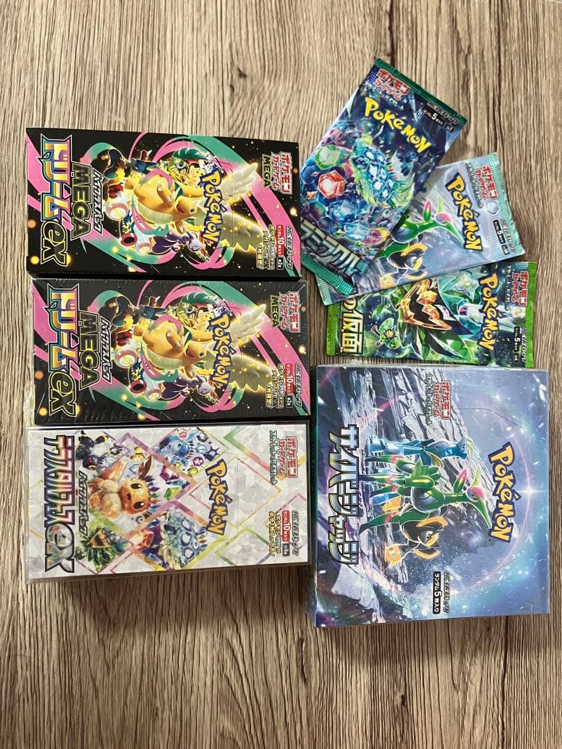 ポケモンカード 未開封BOXまとめ売り テラスタルフェスex他 おまけ付