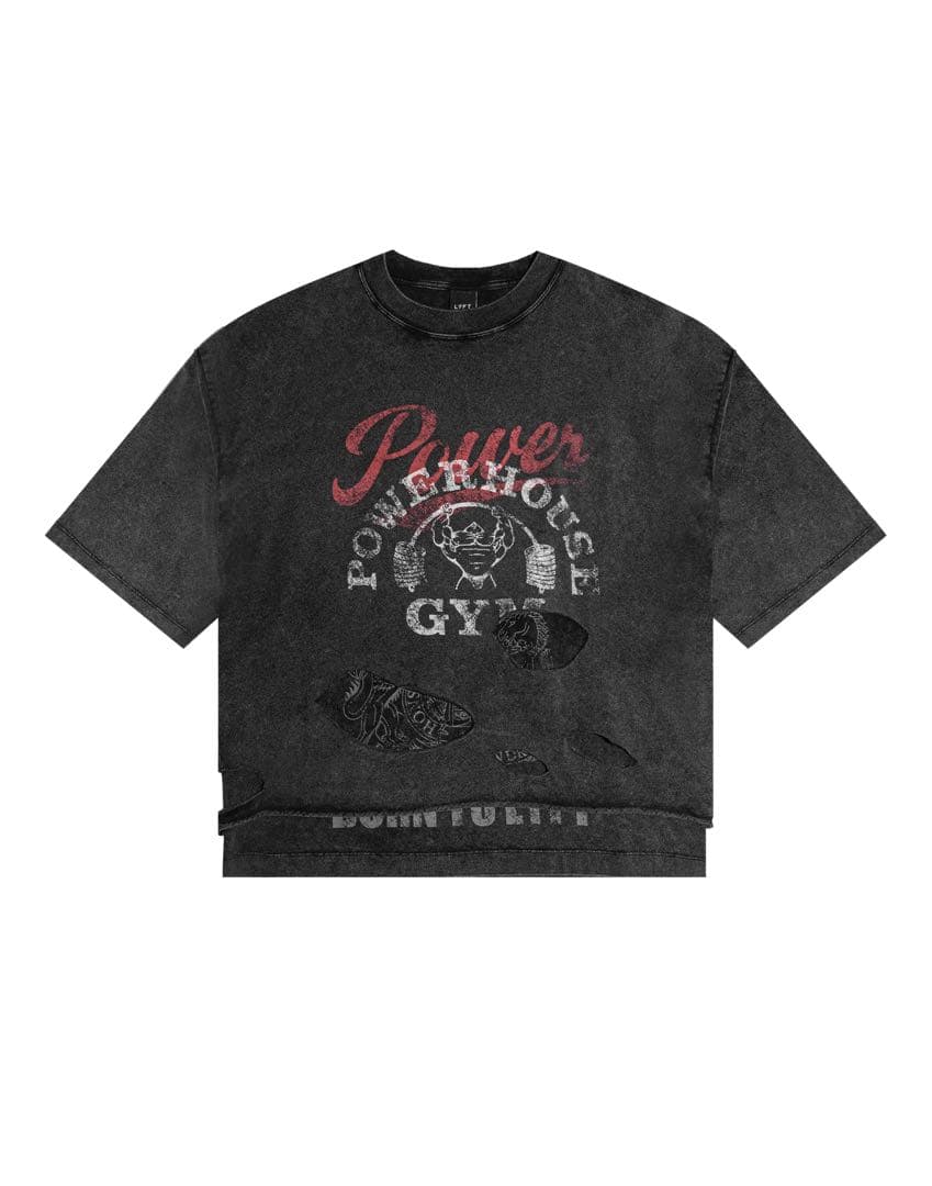 【新品未開封】LYFT パワーハウスジム レイヤードヴィンテージTシャツ M