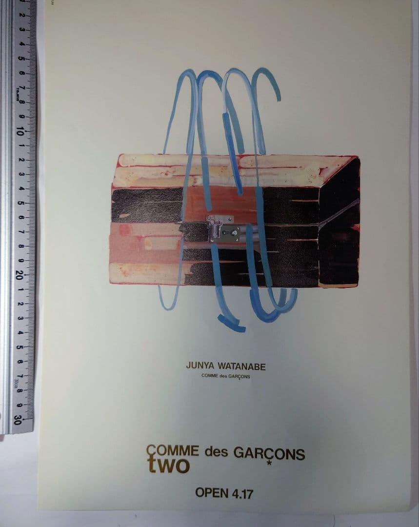COMME des GARÇONS 1999年青山店改装 two オープン DM