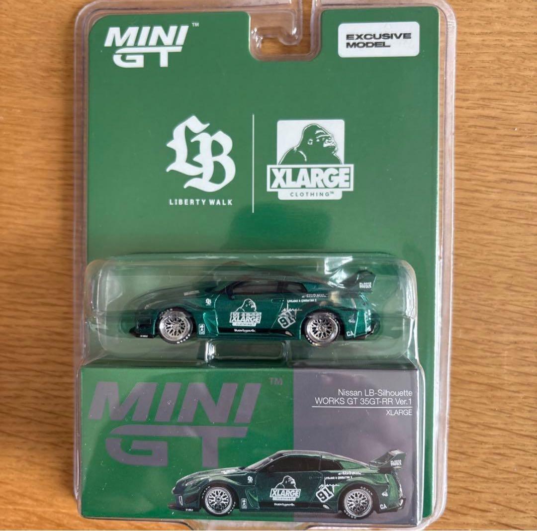MINIGT LBWK × XLARGE NISSAN R35GTR 日産.,