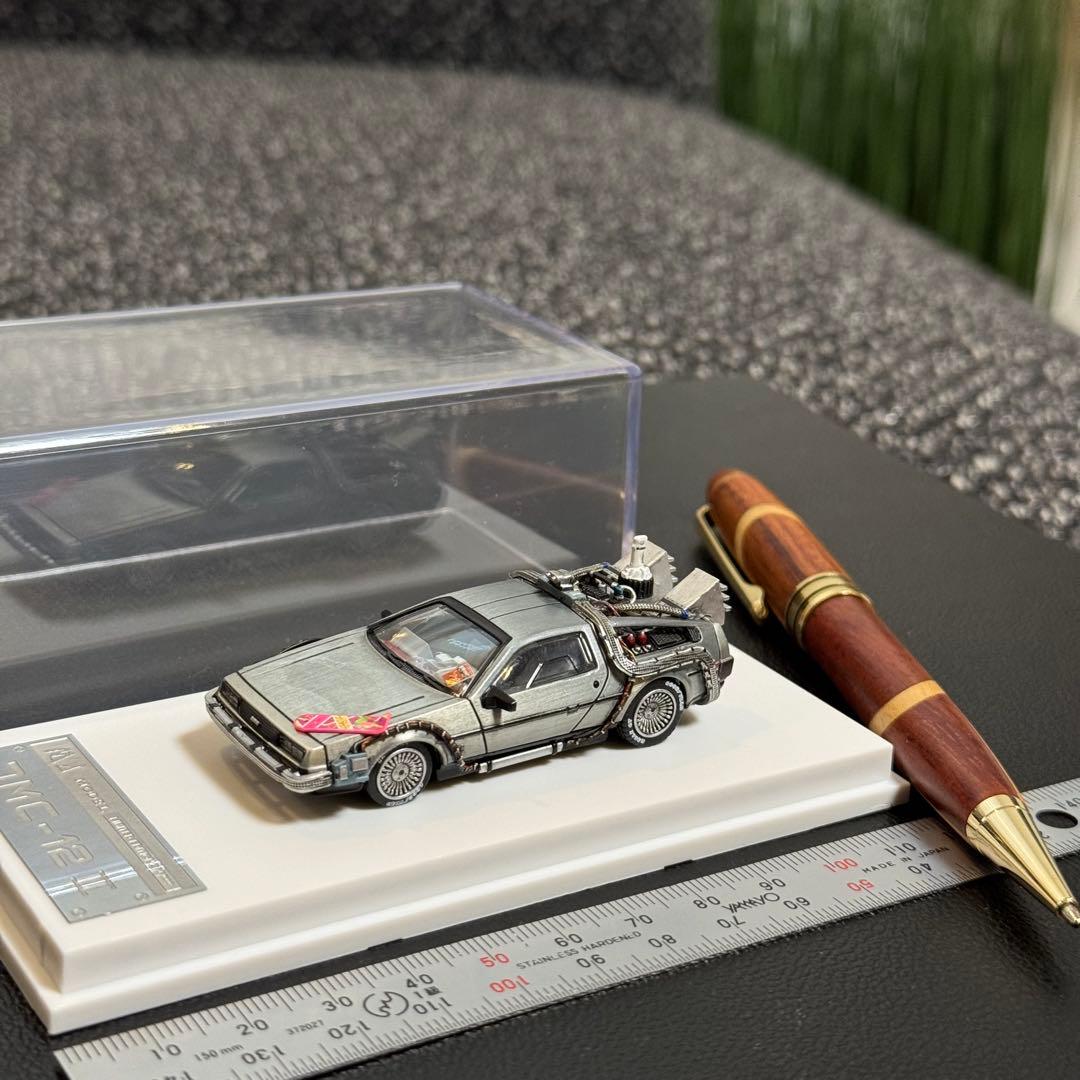 デロリアン Ⅱ カスタム品 1/64 MJモデル バックトゥザフューチャー
