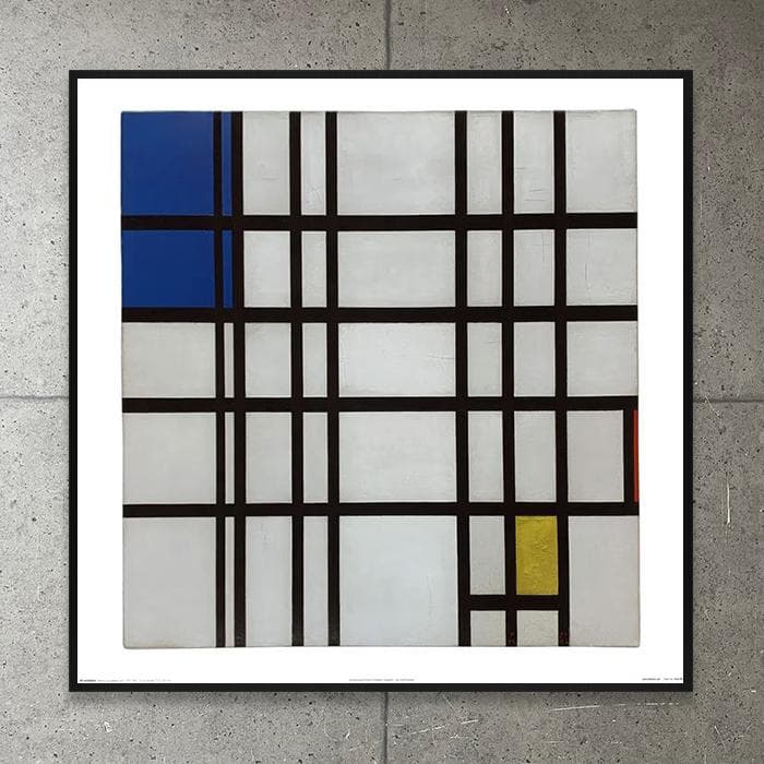 額装品/ピエト モンドリアン/Rhythmus/ポスター/アート/インテリア