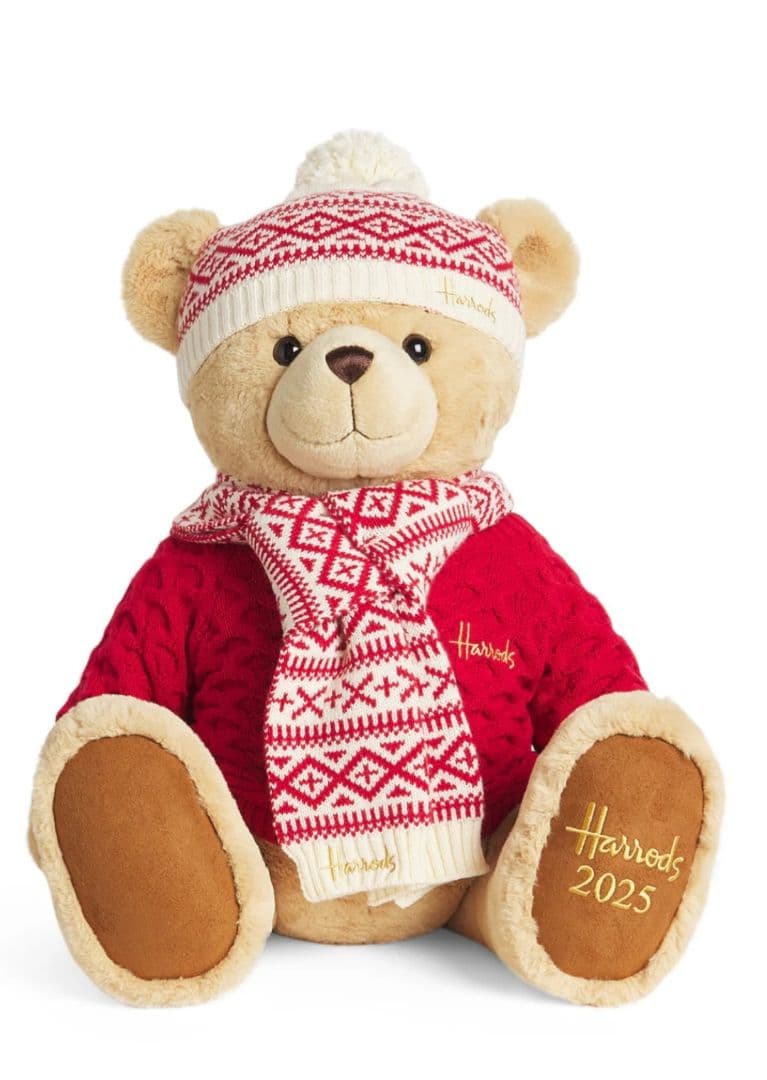 Harrods ハロッズ2025クリスマスベア　テディベア　1体