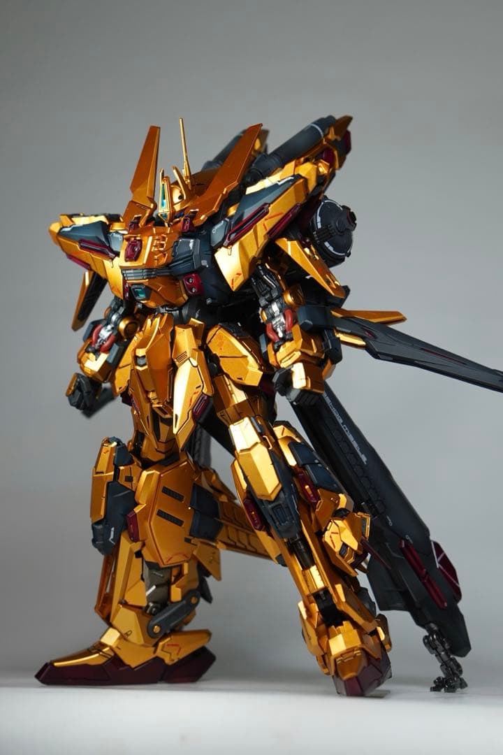 フルアーマー百式改　1/100 塗装完成品　LEDユニット付