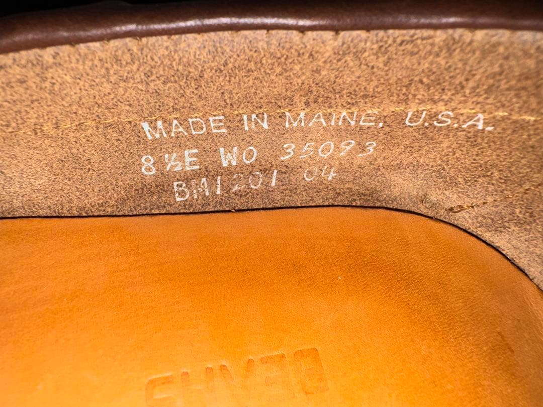 靴 RANCOURT&Co./Gilman Camp Moc Chromexcel