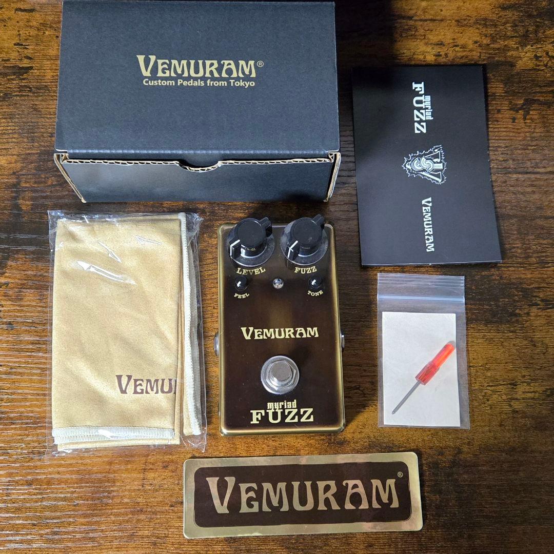 vemuram myriad fuzz　ギターエフェクター