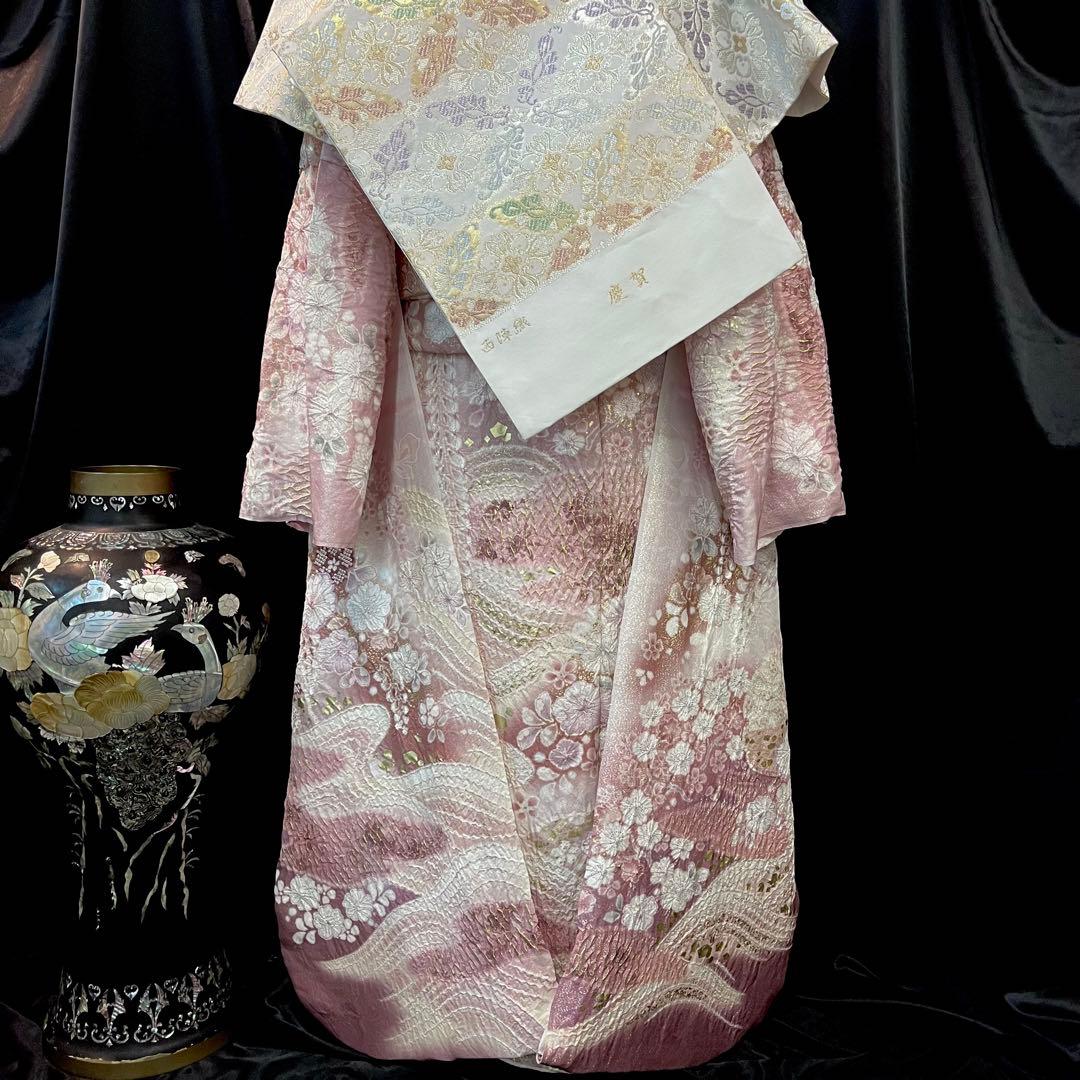 振袖フルセット■辻が花■花絞り■関芳■新品オーダー■正絹■成人式振り袖