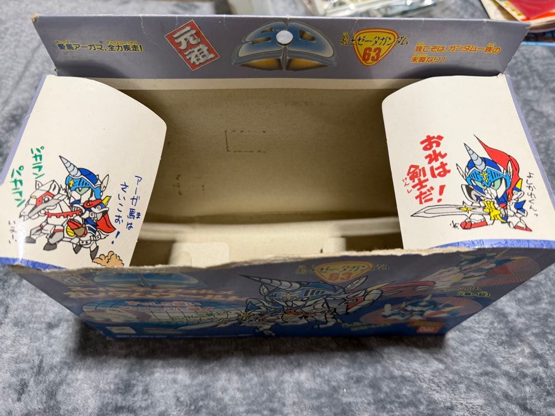 【未組立】元祖SDガンダムワールド 剣士ゼータガンダム 63