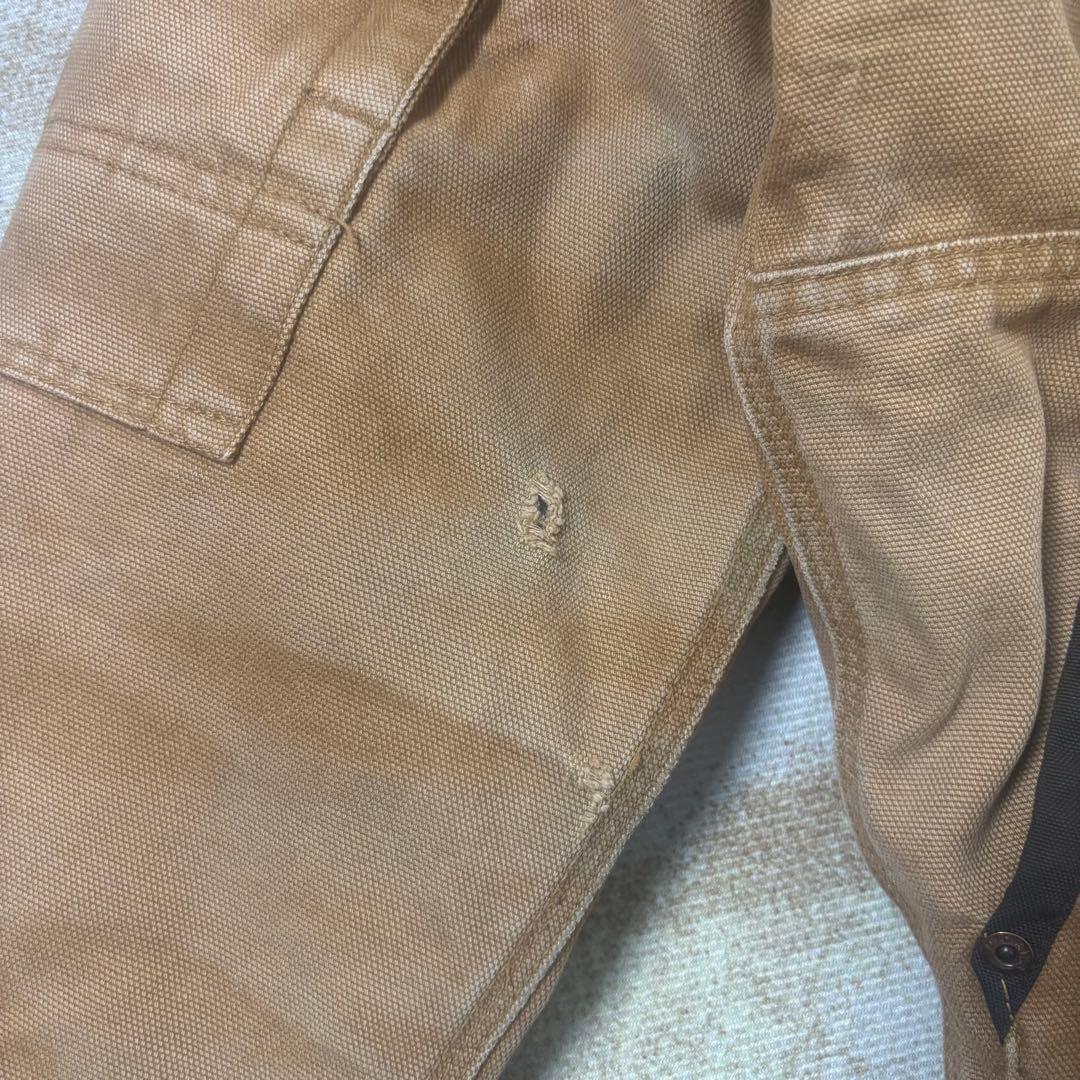 【古着】Dickies中綿ダックワークJKT茶Lフェード