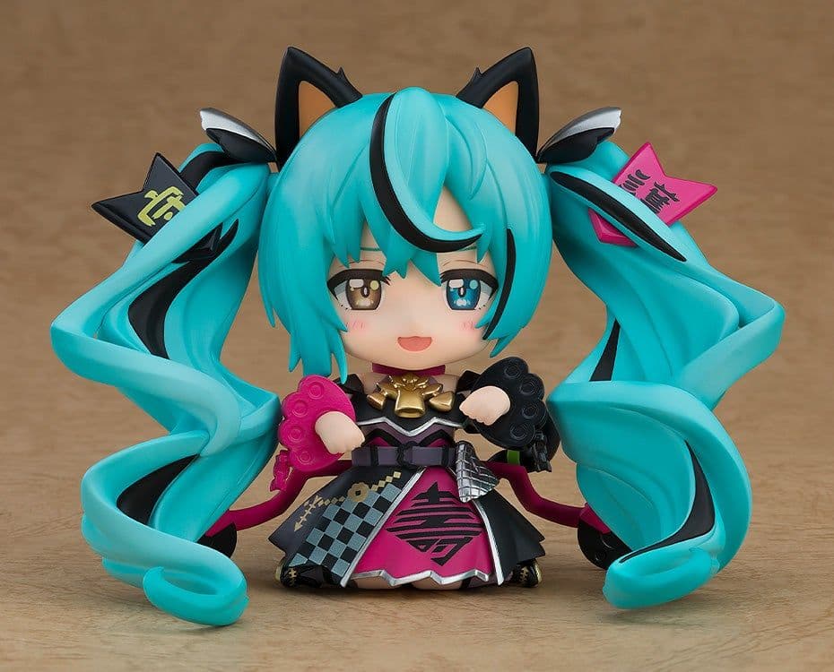 ねんどろいど 初音ミク 招きミクVer 黒招きミクVer. 専用猫座布団付き