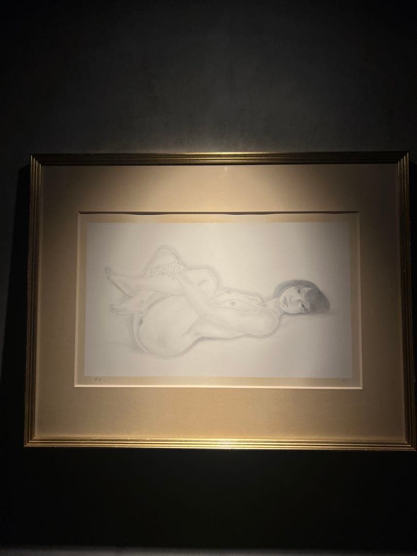 加山又造　【裸婦】　lithograph 希少Edition