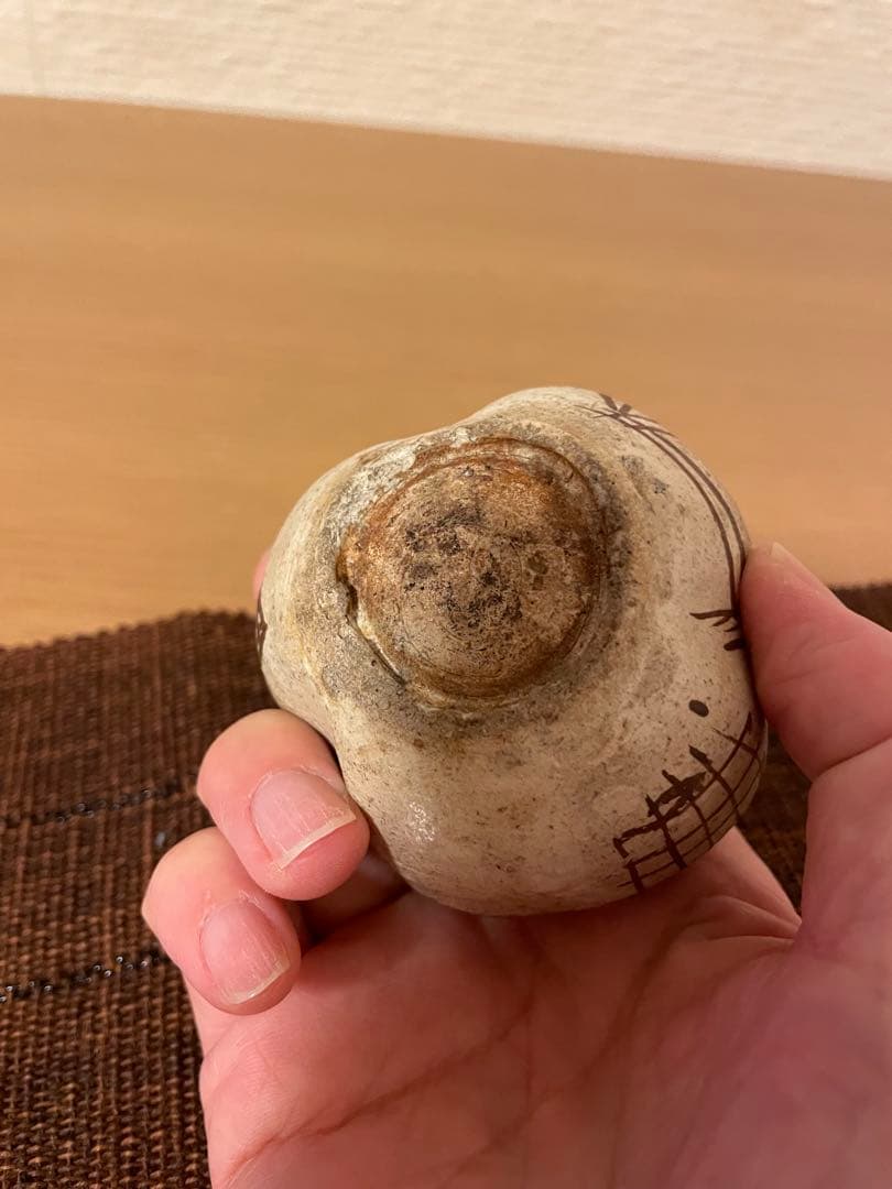 織部焼　香合