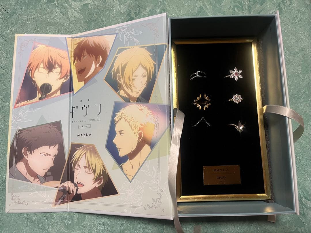 ギヴン・指輪 MAYLA GIVEN リングセット 専用ボックス付き