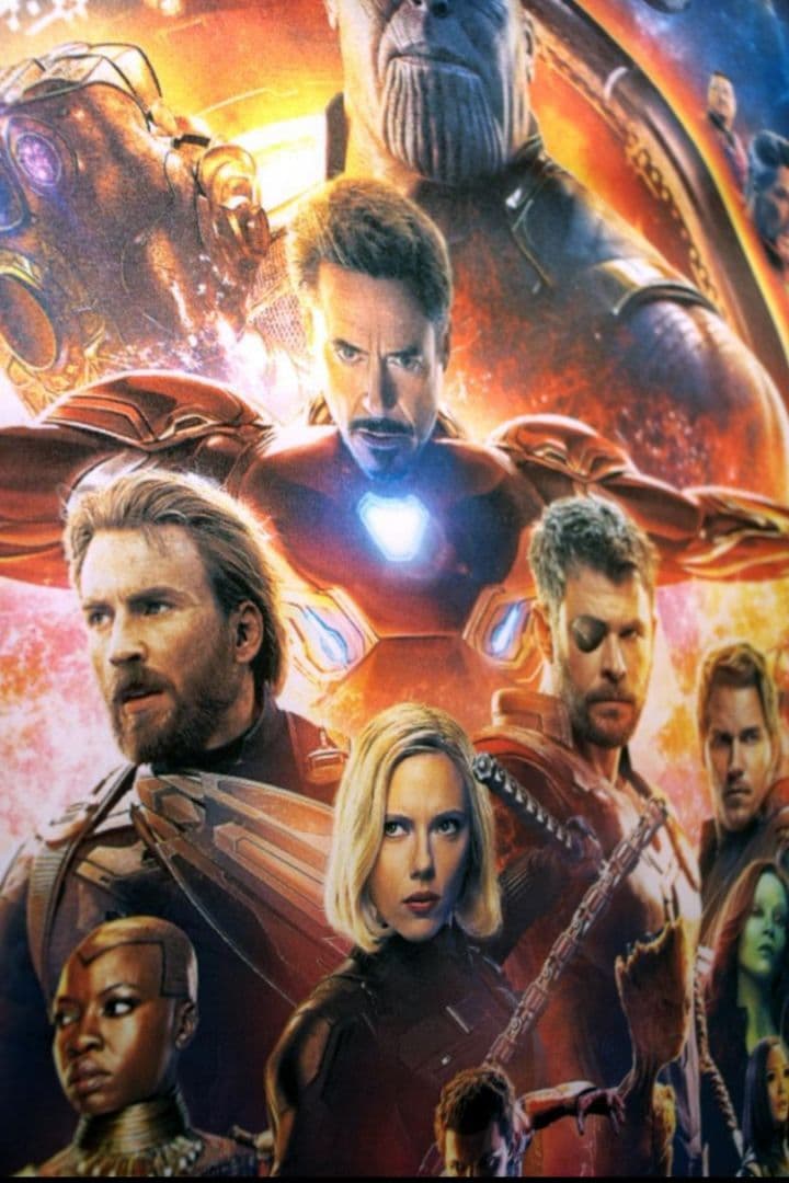 アベンジャーズ4作品　ポスターフレームセット