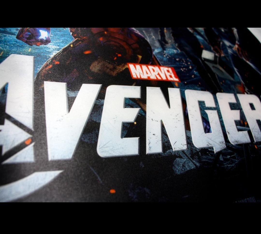 アベンジャーズ4作品　ポスターフレームセット
