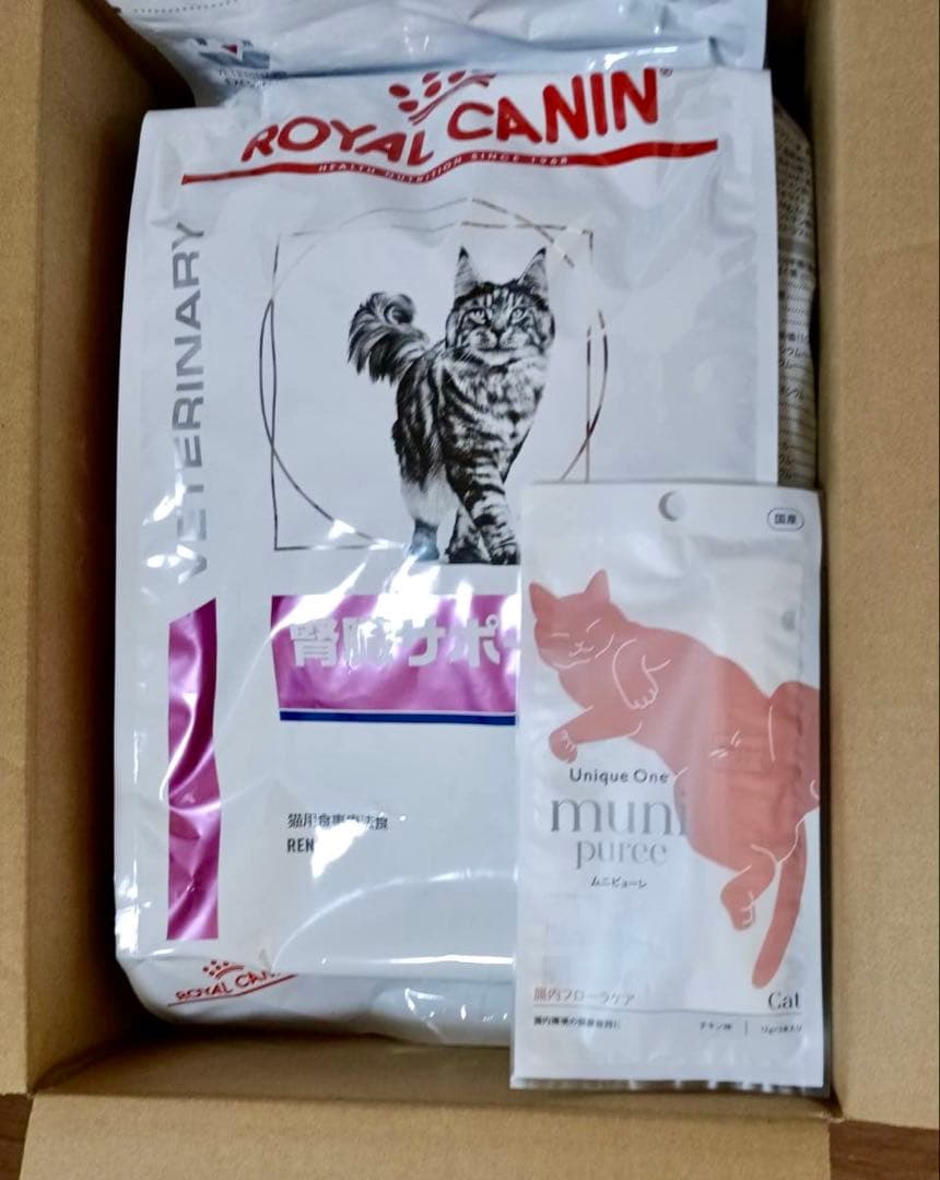  CANIN ロイヤルカナン 腎臓サポート 4kg 猫 ※おまけ付き❣️