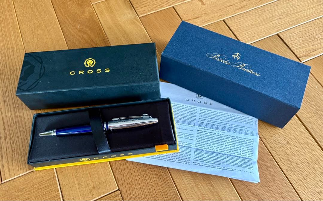 ブルックスブラザーズ　CROSS 200周年記念ボールペン