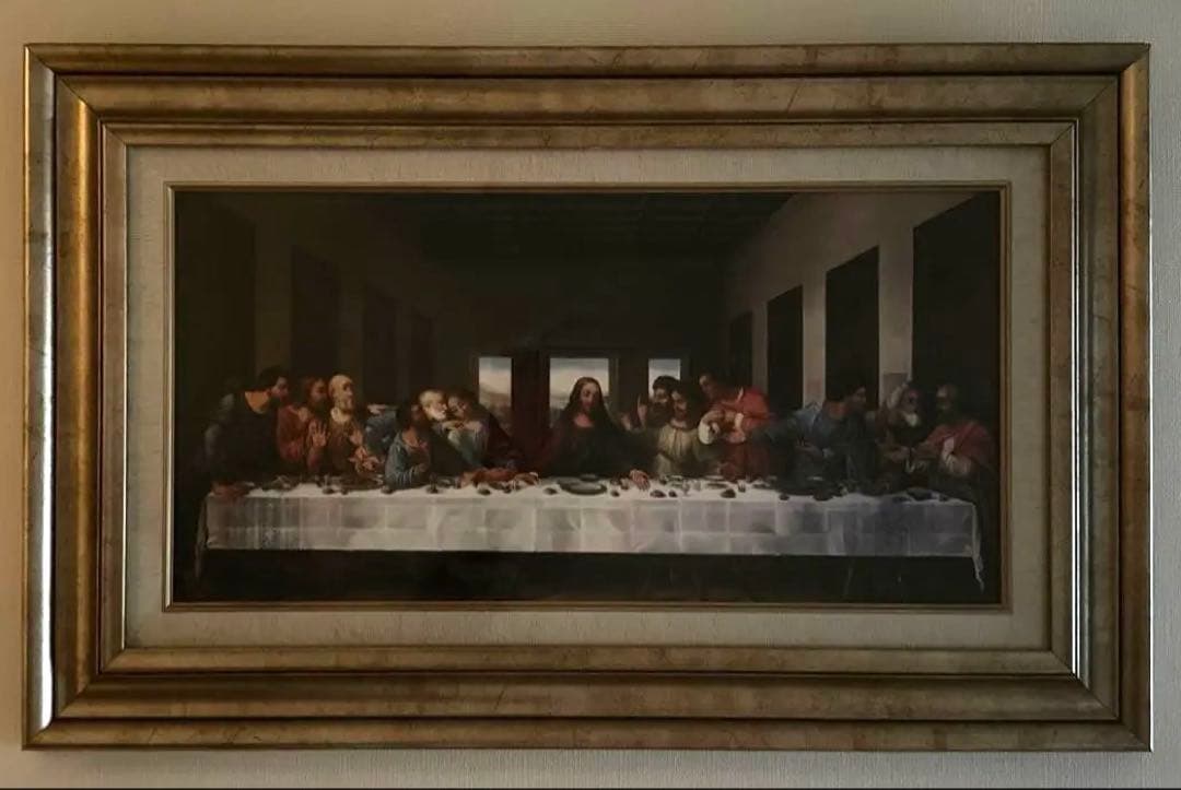 世界の名画 ダ・ヴィンチ 美術品 インテリア 印刷 アート 最後の晩餐