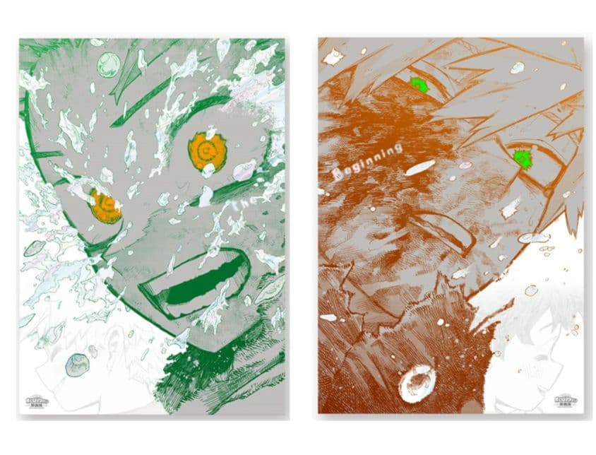【新品未開封】僕のヒーローアカデミア　原画展　ポスター
