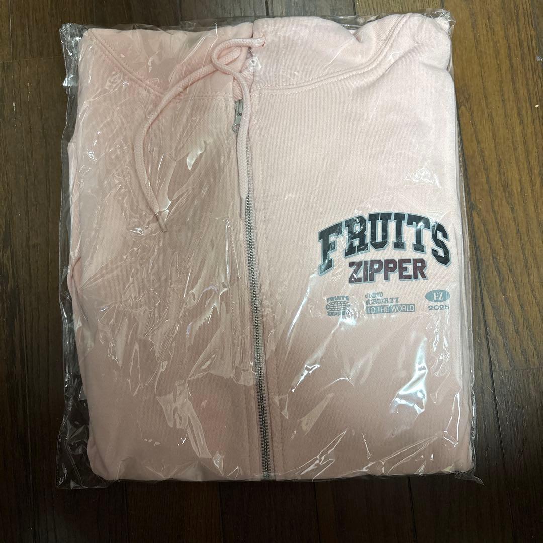 【FC限定】FRUITS ZIPPER OSHI API パーカー　松本かれん