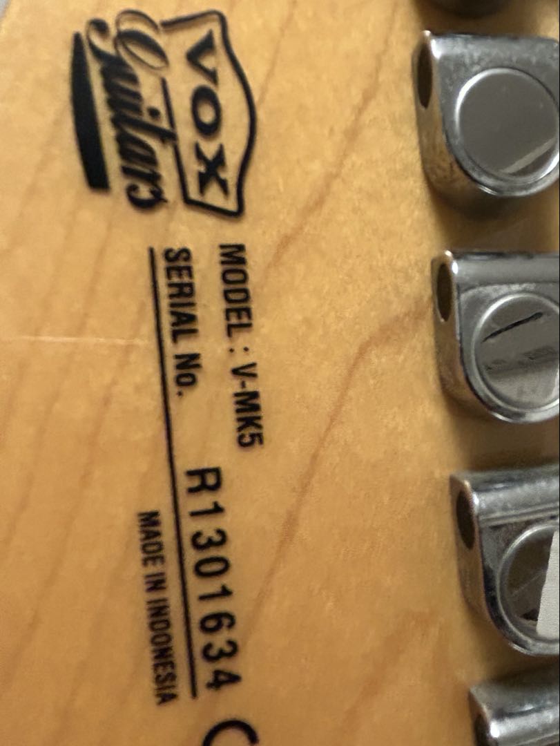 ギター VOX mark V phantom Red