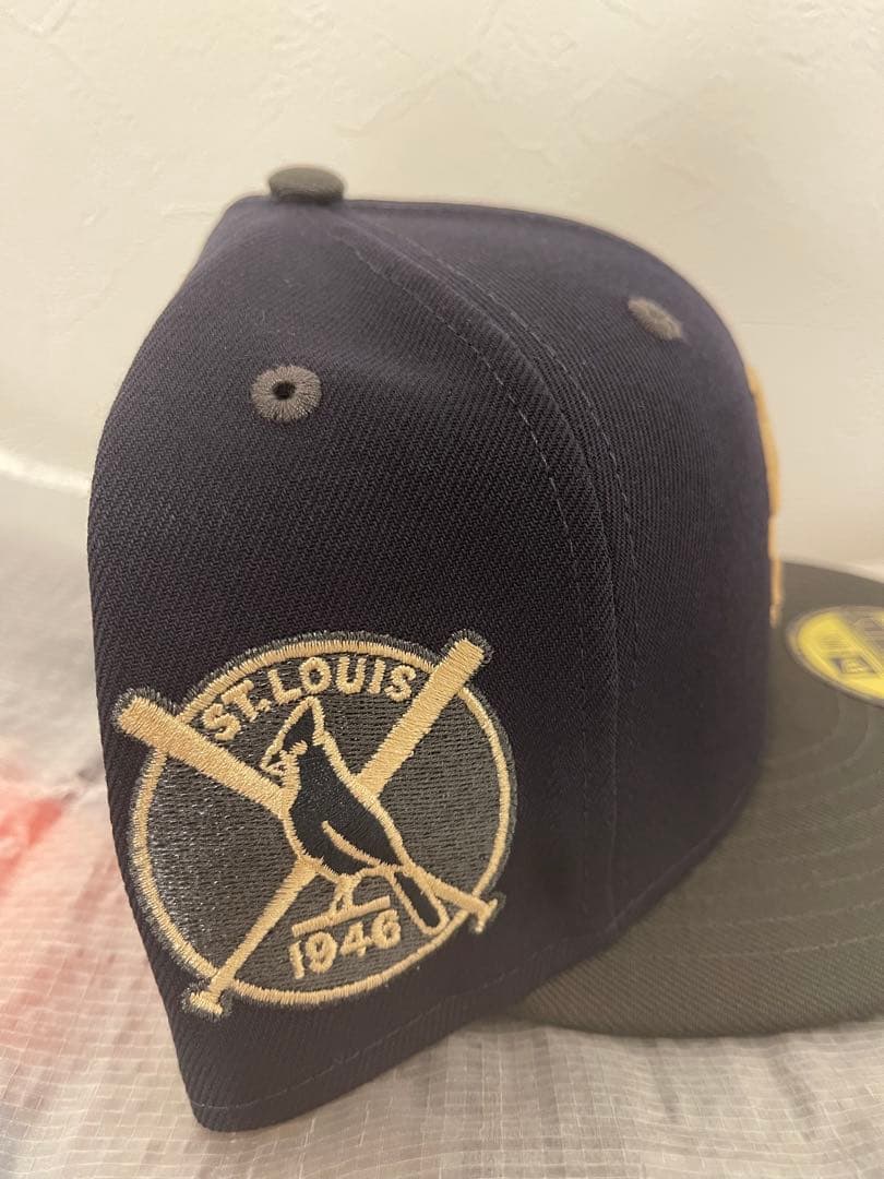 あ*ー様 THE CAP 59FIFTY TRADITIONAL NAVY カー