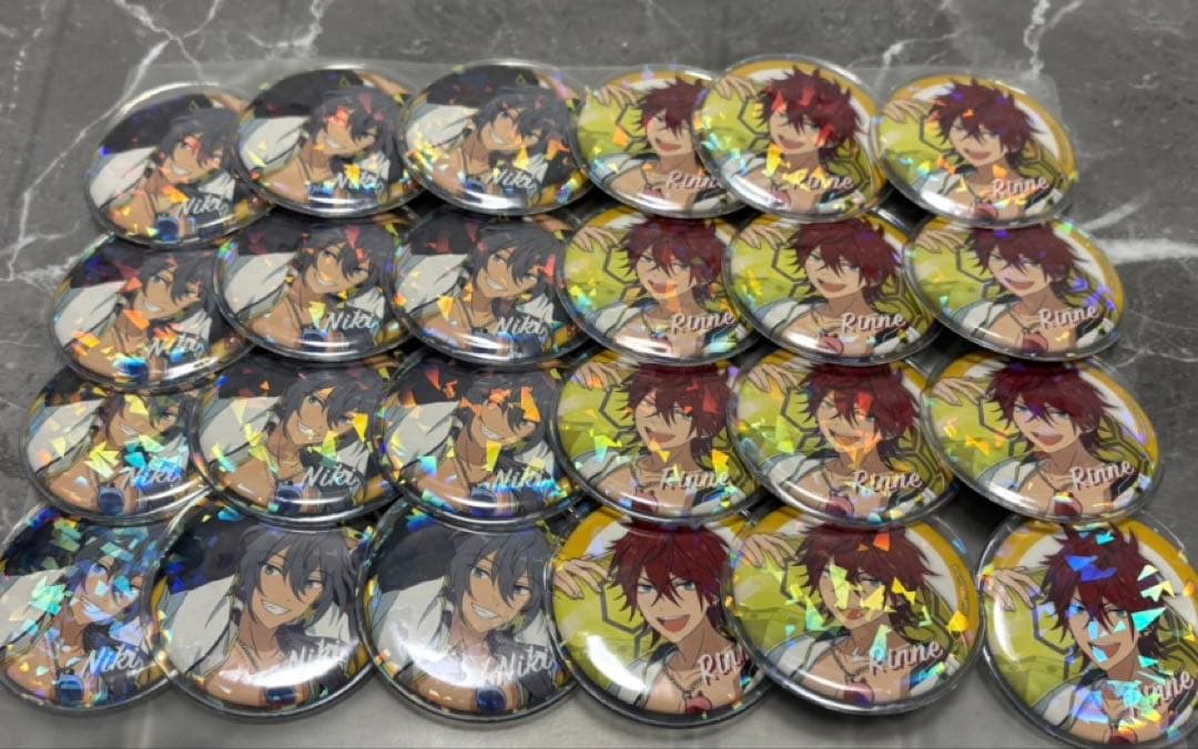 あんスタ　天城燐音　椎名ニキ サマーランド 缶バッジ 痛バ