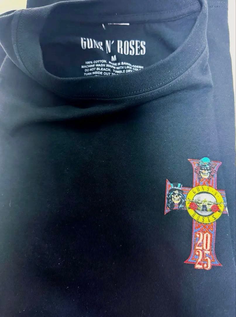 Guns N' Roses 2025 Tシャツ ガンズアンドローゼズ ロングT