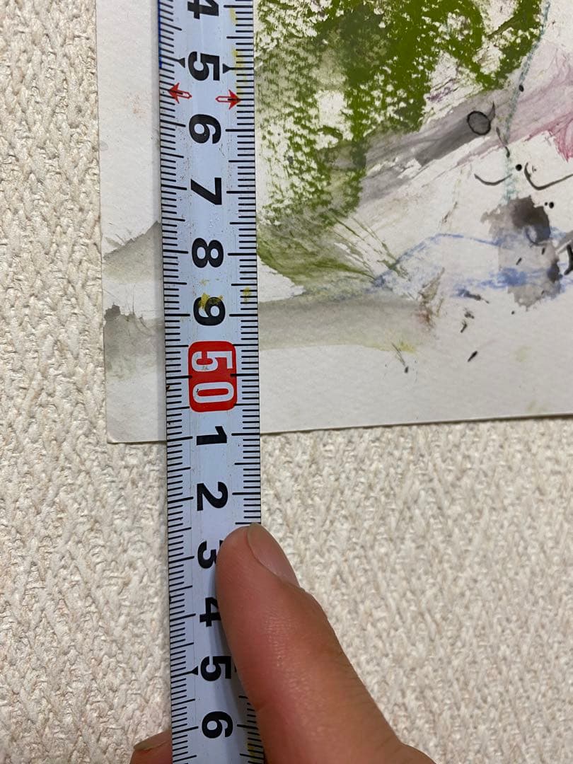 値下げあり　真作 絵画 日本画 アート イラスト ポスター 三重塔