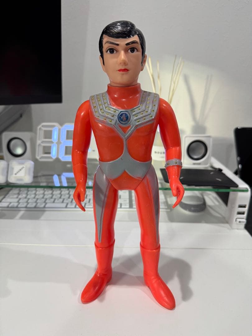 ウルトラマンタロウ 面取れ ソフビ ブルマァク 当時物