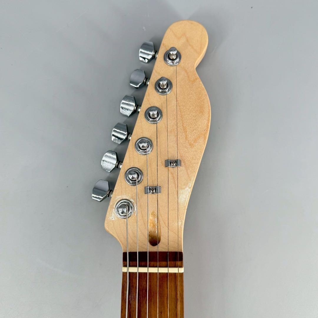 テレキャスター　fender ヘッド　メーカー不明　レッド