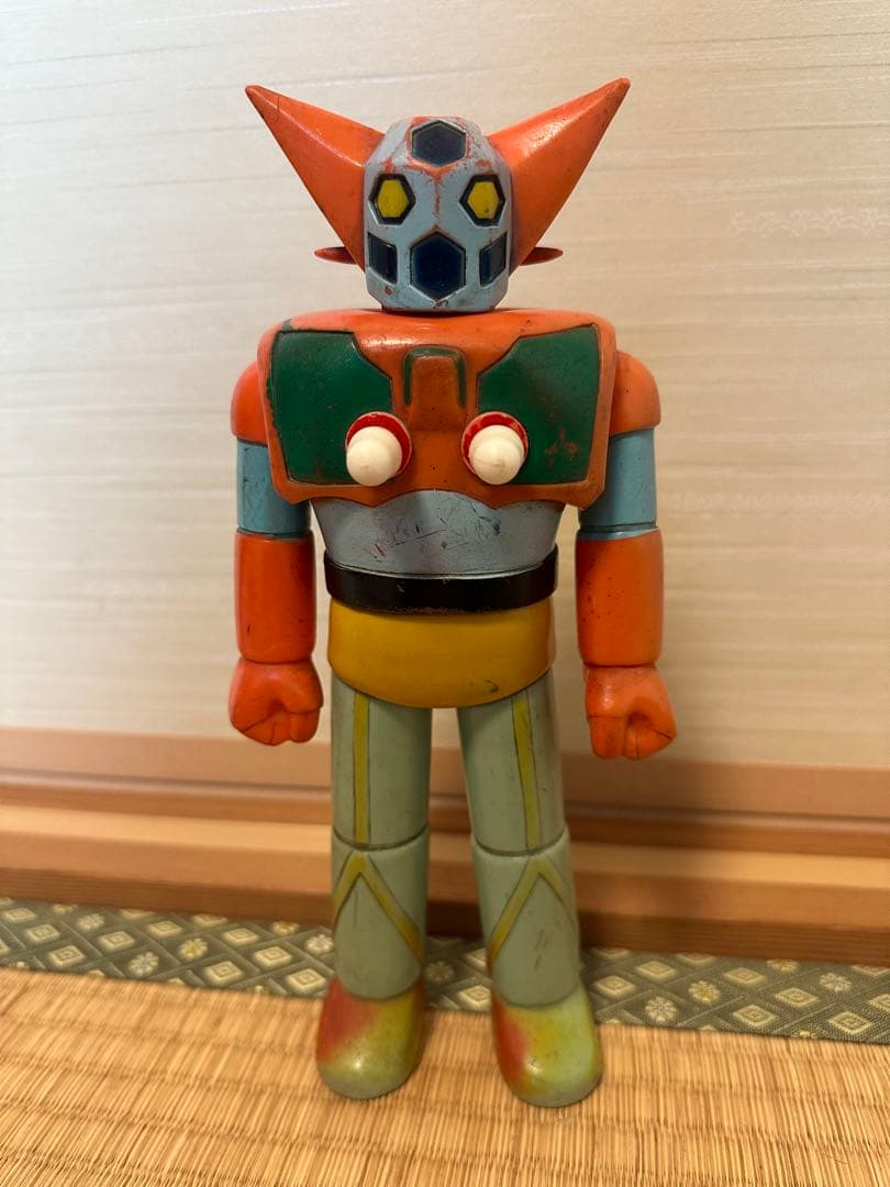 旧バンダイ　ゲッターロボ　ミサイル　ソフビ